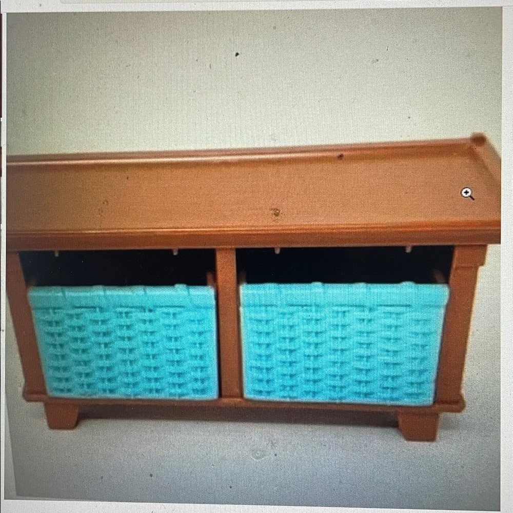 VTG Fisher Price Loving Family Nursery Baby Room Chest